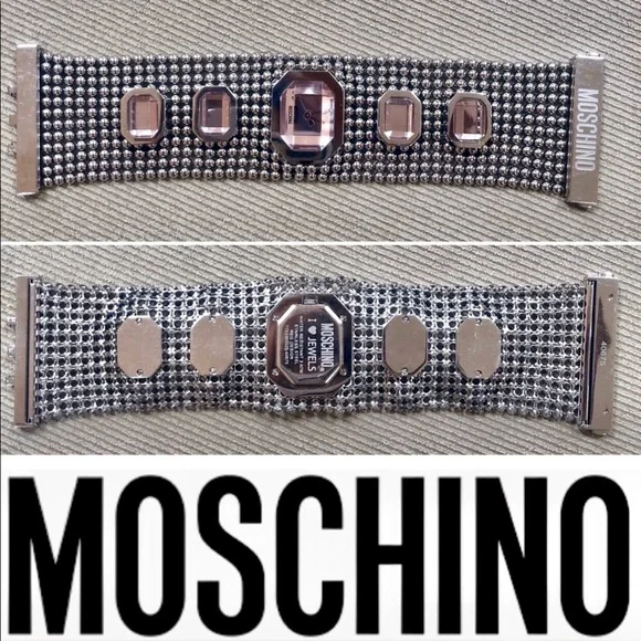 Moschino Cuff Bracelet/Watch🔥 - Picture 10 of 16